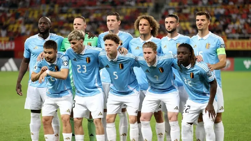 Cập nhật đội hình thi đấu World Cup của Bỉ