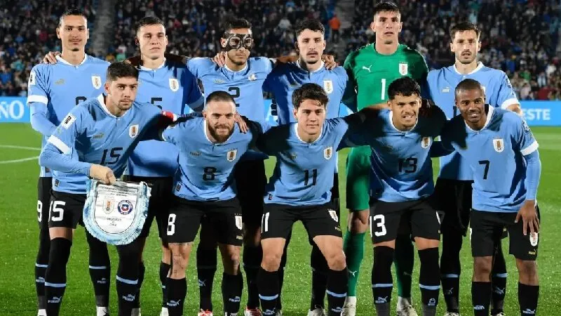 Đội hình Uruguay có nhiều ngôi sao lớn